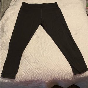 EUC Calvin Klein black keyhole detail leggings XXL